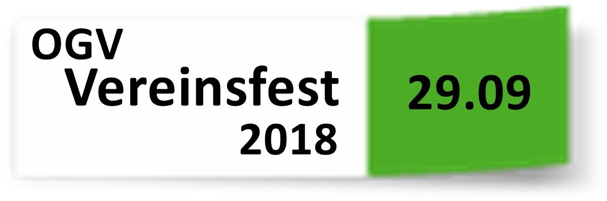 OGV-Vereinsfest 2018